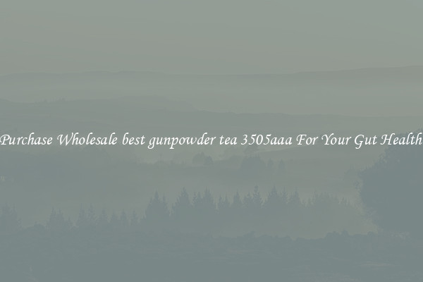 Purchase Wholesale best gunpowder tea 3505aaa For Your Gut Health 