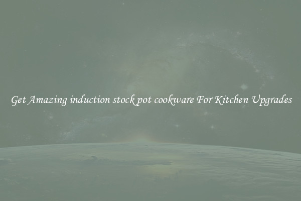 Get Amazing induction stock pot cookware For Kitchen Upgrades
